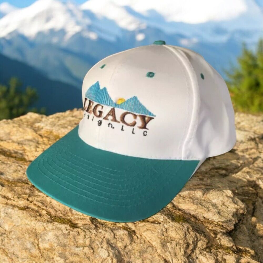 Vintage Nissin Cap LEGACY DESIGN LLC Las Vegas‎ SnapBack Hat NEW